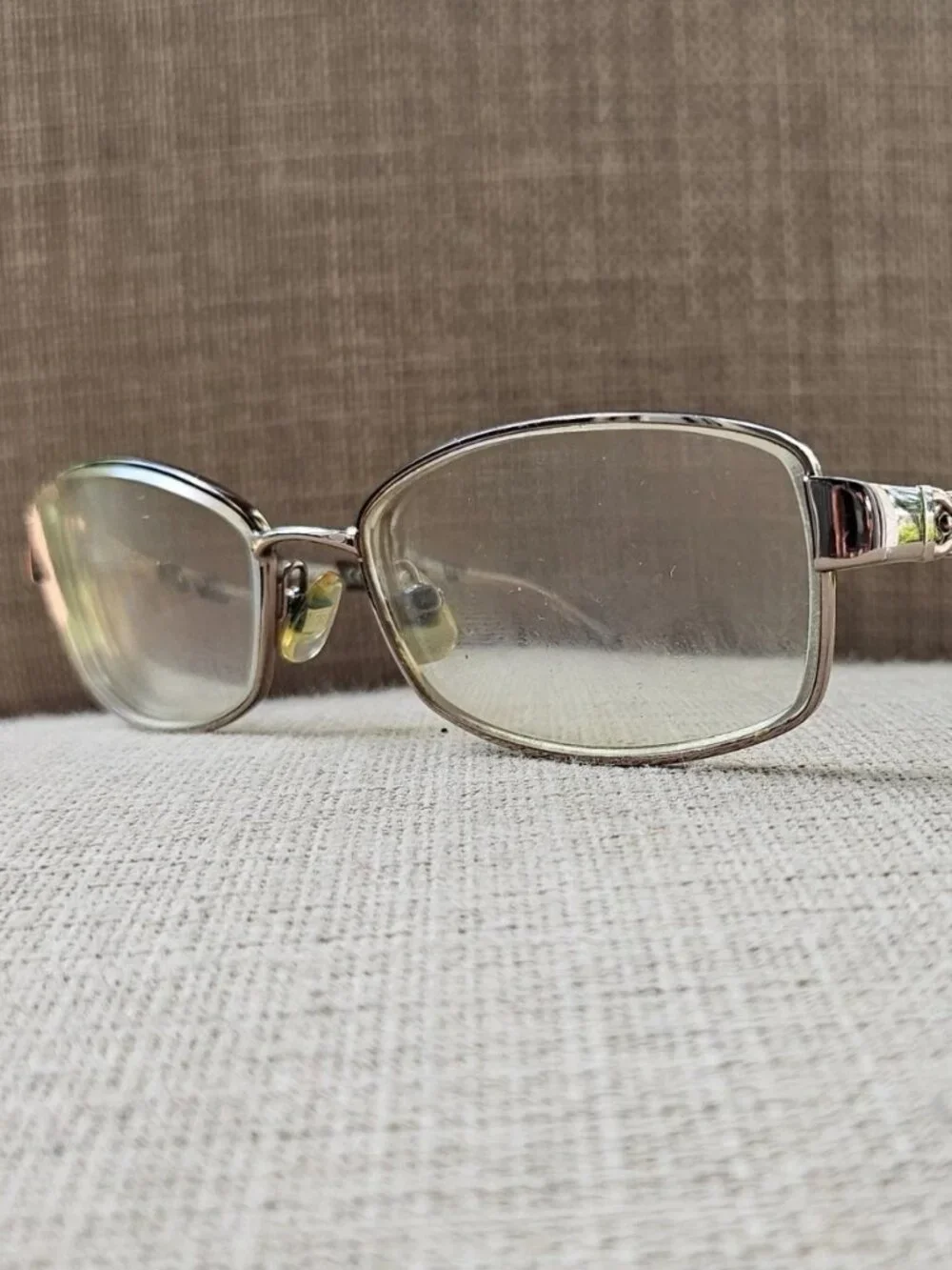 Liz Claiborne Women Eyeglasses L610 ORX3 Eyewear Glasses Gold Tone Frame only